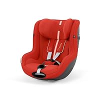 CYBEX Gold Kinder-Autositz Sirona G i-Size Plus, Ohne Base, Ab ca. 3 Monaten bis 4 Jahre, Max. 19 kg, 61 - 105 cm (Ab Geburt / 40 cm mit Neugeboreneneinlage), Hibiscus Red – Ansicht 4