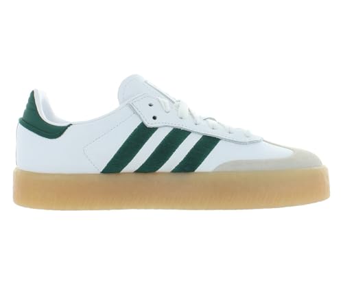 adidas Women's Ftwwht/Green/Owhite SAMBAE W FTWR whiteGreen/Off White 9 US3