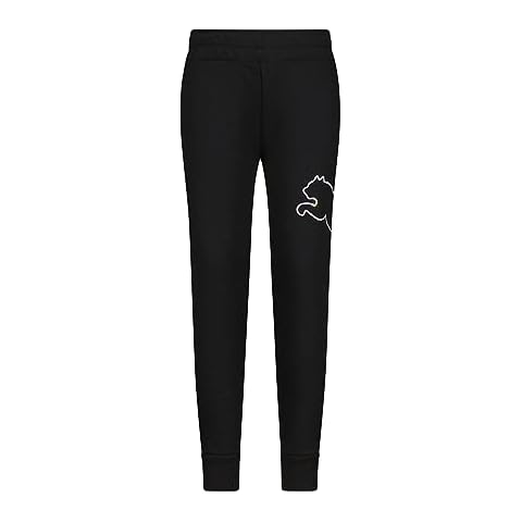 PUMA Girls' Black Jogger Sweatpants, Size 8 Cover