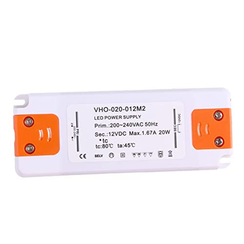 FOYTOKI Driver LED Fonte De Alimentação LED Conversor LED Branco Ultra Fino LED Para Lâmpadas LED