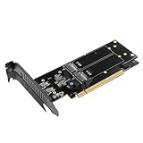 Quatre emplacements pour connecter jusqu'à quatre disques durs NVMe et des RAID intégrés pour les modes 0/1/5, il améliore la sécurité des données, la redondance et les vitesses d'accès