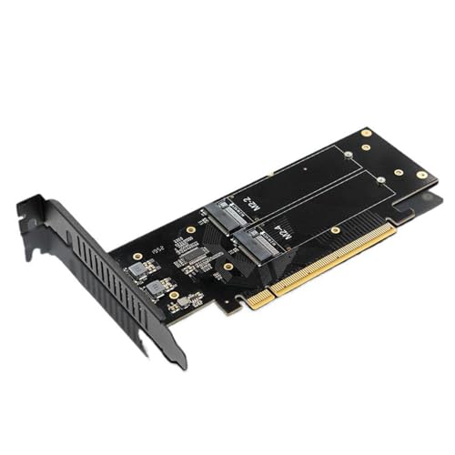 Adaptateur NVMe d'entreprise PCIe 5.0 avec RAID 0/1/5 et échange de disques sans outil