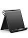 UGREEN Support Tablette Réglable Bureau Pose Tablette Téléphone Pliable Portable Compatible avec iPad Pro 2021 iPad Air 2022 Galaxy Tab A8 Lite S7 Mediapad iPhone 13 Pro Max 12 Galaxy S22 S21 (Noir)