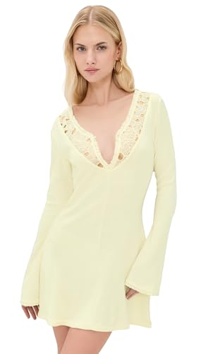 Fait Par Foutch Womens Edna Dress Buttermilk XL