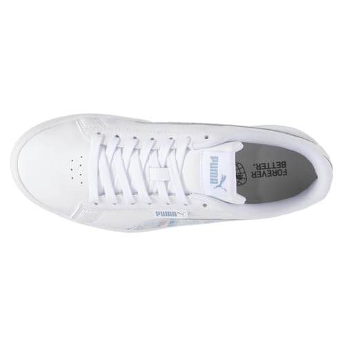 PUMA Womens Jada Renew Perforated Lace Up Sneakers Shoes - Blue, White4