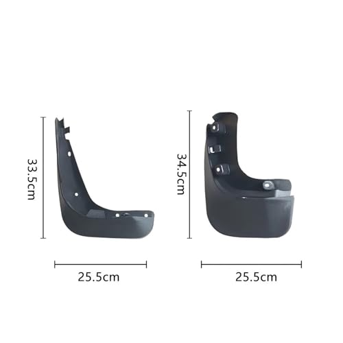 Couverture bavettes sans perçage Golf 6 garde-boue esthétique et durable - 3