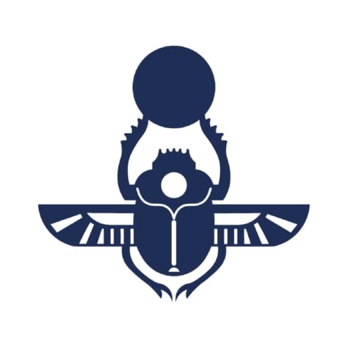 Tattwo.me – Tatuaje temporal para adultos y niños, dura 2 semanas, resistente al agua –escarabajo egipcio – Tinta de origen vegetal - Certificado UE de cosméticos – (P0262)