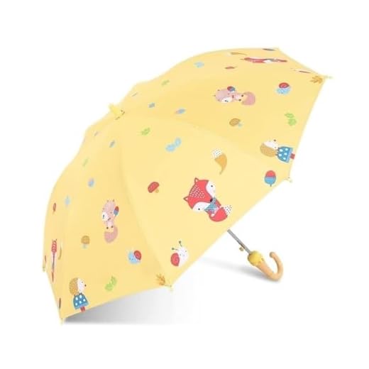 Best crook umbrella Kids Folding Windproof Umbrella