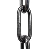RCH Hardware CH-S59-496-GUN-10 Steel Chandelier Chain, Gunmetal (10 Feet)