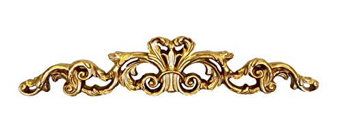 Fregio façade murale en bois doré Arterameferro 70 cm