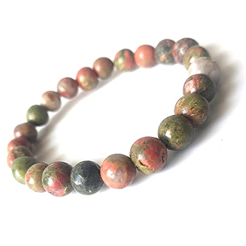 Image of HEALING AND SEMI-PRECIOUS CRYSTAL STONE BRACELET 8 MM ROUND FOR FENSHUI