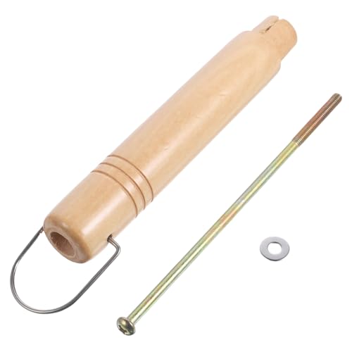 healvian 雪平鍋用木製取っ手 鍋交換簡単 取り付け簡単 コンパクト設計 多用途対応 耐久性調理器具アクセサリー