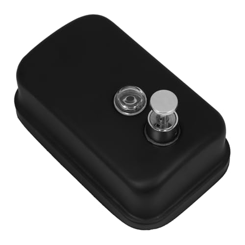 SOLUSTRE Bathroom Soap Dispenser Wall-Mounted Liquid Hand Soap Dispenser for Shower Kitchen Large Capacity for Bathroom Hotel Office Stainless Steel