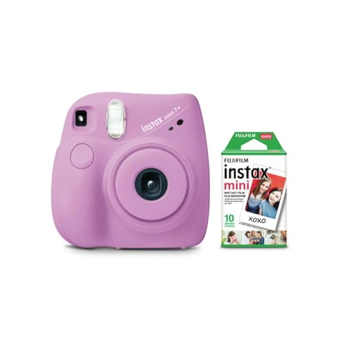 Image of FujiFilm Instax Mini 7+ Lavender Bundle (10 Film Pack)