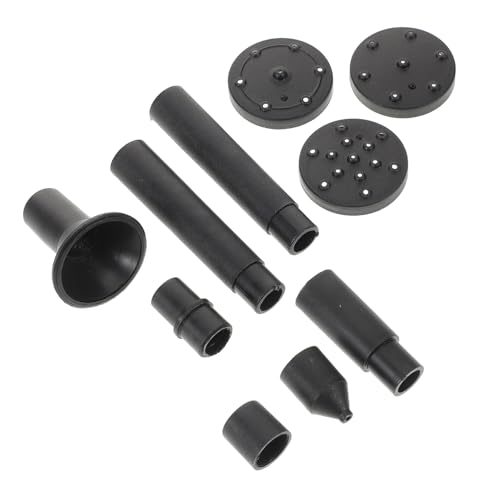 Mikikit Outdoor Solar Pump for Bath 10-piece Accessory Set Diverse Water Patterns