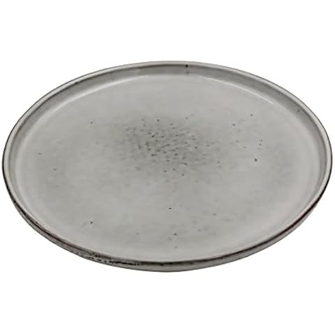 Dessert Teller Pearl Keramik Grau Kuchenteller 21,5cm Country Home Landhaus Natural Living Dessertteller Cover