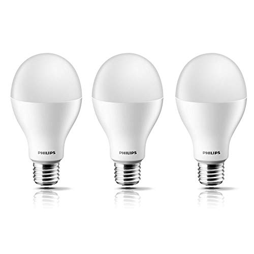 Image of Philips StellarBright 17-Watt LED Bulb E27 Base (Crystal White, Pack of 3)