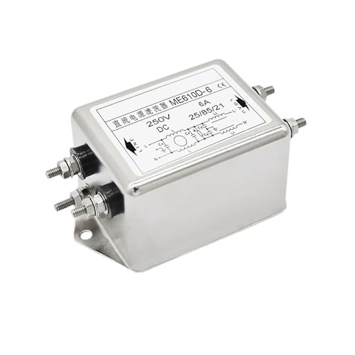 Filtro doble sección ME610D para eliminar ruido eléctrico en inversores solares y CC