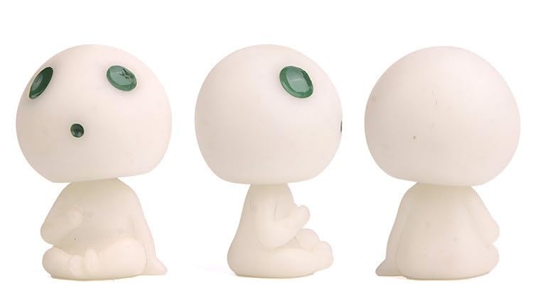 Amazon.co.jp: 森の精霊 こだま ボブルヘッド フィギュア 夜光