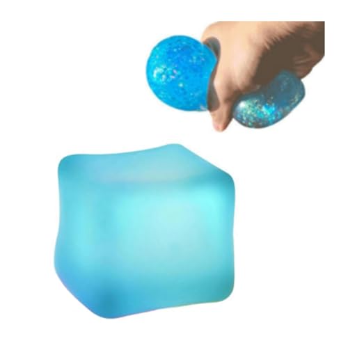 Squishy Stressbälle Antistressball Sensory Stress Balls Anti Stress bälle Anti Stress Spielzeug Regenbogen Squeeze Bälle Quetschball für Erwachsene Angst Angst abbauen Beruhigung (1 Stück)