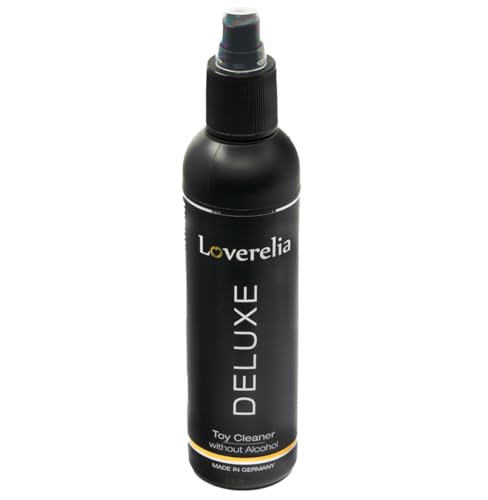 Loverelia Deluxe Toy Cleaner, Reinigungs-Spray für Sexspielzeug, hygienisch und effektiv, alkohol- und parfümfrei, zur schonenden Reinigung von Sextoys Made in Germany (200ml (1x 200ml))