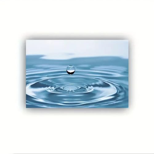 Toile décoration murale moderne motif eau relaxant 21x30 - 3