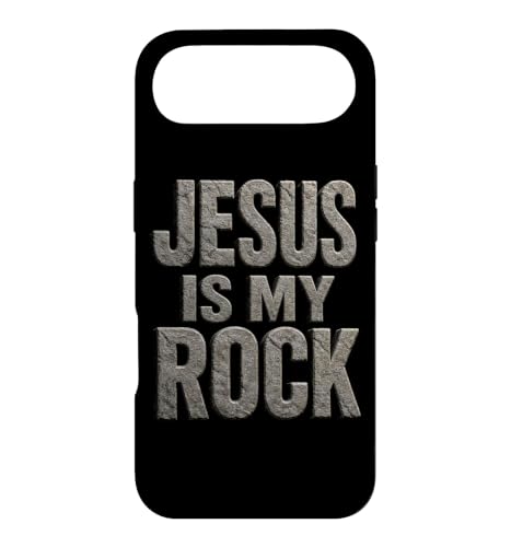Jesus is My Rock ? Christian Faith Gospel Inspiration �X�}�z�P�[�X iPhone Air �p