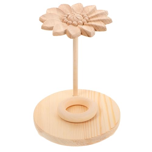 Difusor aromático eléctrico Beaupretty con base de madera Beige