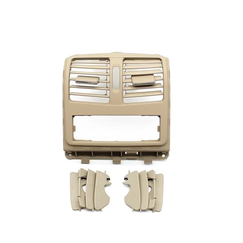 Salida de aire acondicionado trasera de Benz CLS W218 CLS350 2012-2018, rejilla color beige claro.