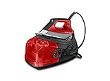 Rowenta DG8644 Perfect Steam Pro, Bügeleisen mit Kessel, Druck bis zu 7,2 Bar, 1,1 Liter, Dampfstoß 450 g/min, Dampfbügeleisen mit Eco Intelligence Technologie, Rot