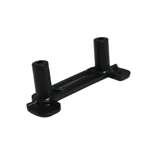 TVS Bike Number Plate Holder, Durable Plastic Frame for High Security Number Plate for Bike| License Plate Holder Bracket, (Size - 12.5 x 4.3 x 4 Cm, Colour - Black)