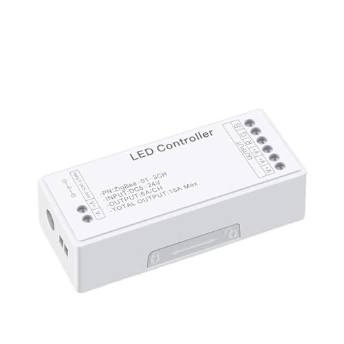 Controlador de tira de luz LED con atenuación y soporte de voltaje variable 5V-24V 2