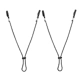 FRCOLOR 2Pcs Adjustable Windproof Hat Clips for Travel Hat Strap Retainers Lost Clips for Outdoor Sports Comfortable Design for Golfing Fishing and Hiking