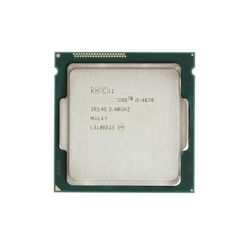 Processeur Core i5 4670 de 3.4 GHz pour la bureautique et le multimédia