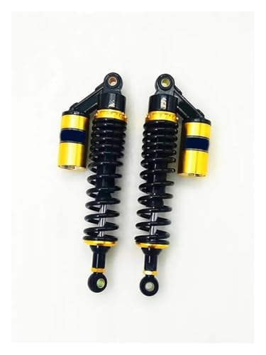 Amortisseurs de moto 350 mm pour Kawasaki ER5 2001-2006 suspension ressorts 8 noir et or