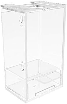 FixtureDisplays® Tabletop Wall Mounted Acrylic Hand Sanitizer Dispenser Locked Secure Enclosure 119085 image 2