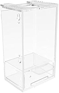 FixtureDisplays® Tabletop Wall Mounted Acrylic Hand Sanitizer Dispenser Locked Secure Enclosure 119085-NF