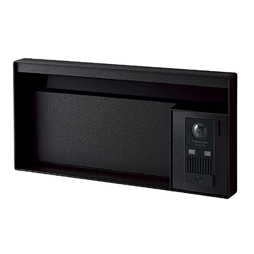 パナソニック ユニサス ブロックタイプ 2Bサイズ CTCR7621TB ダイヤル錠 表札スペースのみ ※インターホン本体・インターホンカバーは別売です 『郵便ポスト』 鋳鉄ブラック