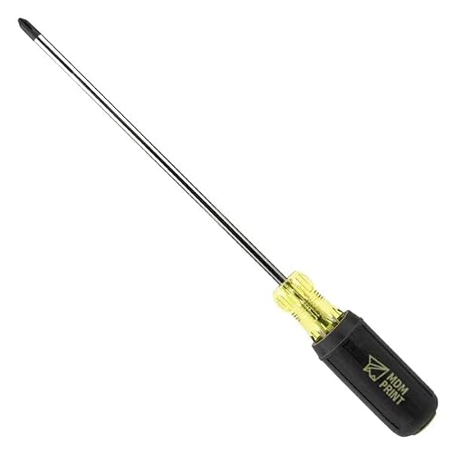 Phillips Screwdriver, 2X8", Rubber Grip #TOP9
