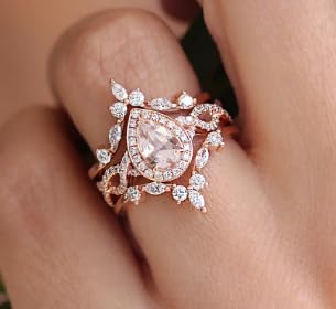 IVANKA Unique Marquise Ring Guard Diamond Ring Enhancer Tiara wedding ring guard 925 Sterling Silver 14K White Gold Vermeil Engagement Ring Jacket bridal matching stacking ring wedding wrap band silver ring guards gift for her, gift for mum2