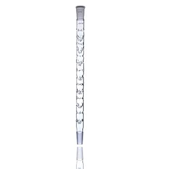 Laboy Glass Fractional Distillation Column with 24/40 Joints, 300mm Length