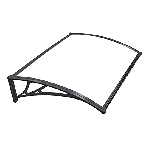 Auvent en polycarbonate de qualité supérieure pour façade maison