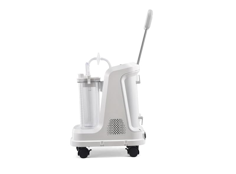 Máquina de succión eléctrica YX23D tipo carrito móvil médico con catéter de succión de alto vacío
