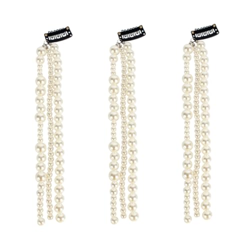 Barrettes à franges de style élégant finition haute joaillerie