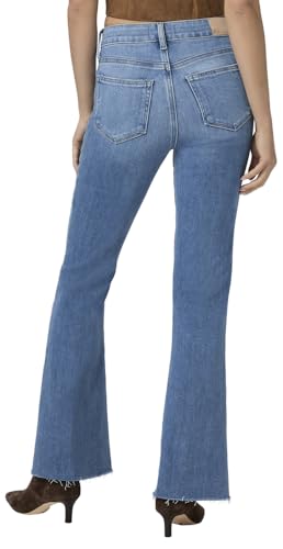 PAIGE Women's Hr Lauren Canyon Petite Sm Bltps Raw Hem4