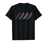Retro Bugle Silhouette for Bugle Player T-Shirt