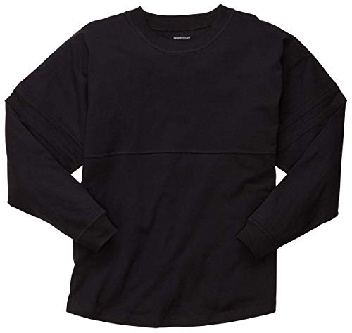 One-Day Sale: Up to 60% Off boxercraft Pom Pom Jersey Longsleeve Pullover for Women, Black M