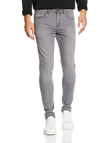 Enzo EZ326, Jeans Skinny Homme Gris (Gris) W34/L30 (Taille fabricant: 34 S)
