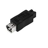 Firewire 9-pin Male to 6-pin IEEE-1394 FireWire Female Adapter 30E4-03200