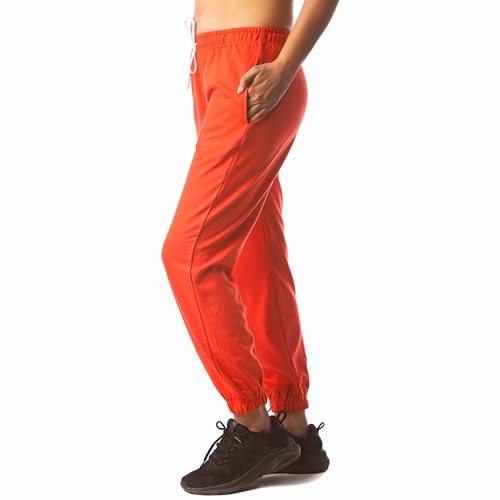 Image of London Hills Women's High Rise Cotton Blend Regular Fit Joggers Track Pants Solid Track Pants